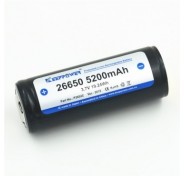 Keeppower 26650 - 5200mAh, 3.6V - 3.7V, (10A) Li-ion battery PCB με προστασία