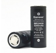 Keeppower IMR 26650 - 5200mAh, 15A, 3,7V