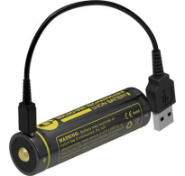 ΜΠΑΤΑΡΙΑ NITECORE 18650 / 3400mAh / Micro USB