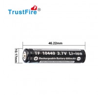 Trustfire 10440 - 350mAh 3,6V - 3,7V 