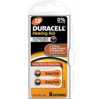  Duracell EasyTab 13 μπαταρίες ακουστικών βαρηκοΐας 6 Τεμ