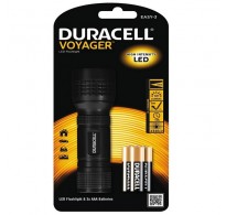 Φακός Duracell Voyager 1 Led Μαύρος EASY-3 / 60 Lumens / Απόσταση 25m