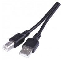 USB cable 2.0 A/Male - B/Male 2m 