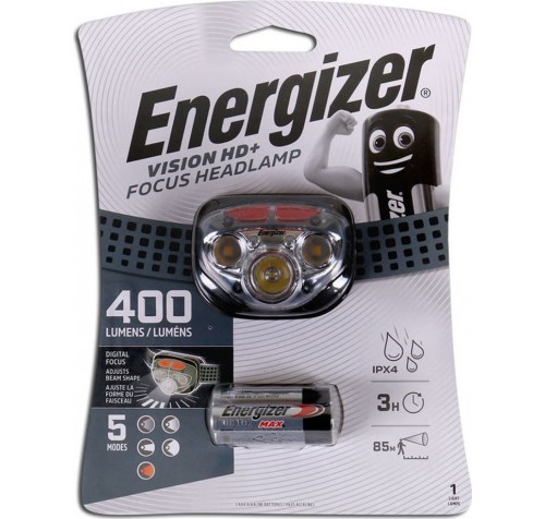 Energizer Vision Hd & Focus Headlight 400 Lumens