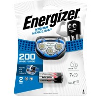 Energizer Φακός Κεφαλής LED Αδιάβροχος με Μέγιστη Φωτεινότητα 200lm Vision 2