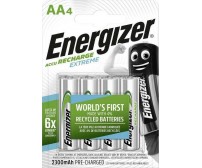 Energizer Extreme Επαναφορτιζόμενες Μπαταρίες AA Ni-MH 2300mAh 1.2V 4τμχ