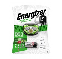 Energizer Φακός Κεφαλής LED Αδιάβροχος IPX4 με Μέγιστη Φωτεινότητα 350lm Vision HD+ Led Headlight Green