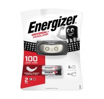 Energizer Φακός Κεφαλής LED Αδιάβροχος IPX4 με Μέγιστη Φωτεινότητα 100lm + Led Headlight Red