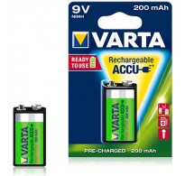 Επαναφορτιζόμενες Varta 56722 Accu 9V 200 mAh Ready 2 Use