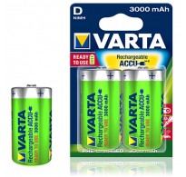 Επαναφορτιζόμενες Varta 56720 Accu D 3000 mAh 1.2v Ready 2 Use