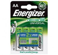 Επαναφορτιζόμενες Μπαταρίες AA, Εnergizer AA-HR6/1300mAh/4TEM, NiMH, 1.2V / 1300mAh (4 Τεμ.)