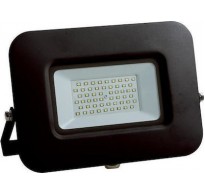 Προβολέας αλουμινίου μαύρος με LED SMD 50W 220-240V Basic 6500K λευκό ψυχρό φως στεγανός IP65