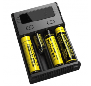 NITECORE NEW I4 Έξυπνος φορτιστής μπαταριών 4 θέσεων.