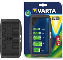 Φορτιστής Μπαταριών Varta LCD 57648 για 2 ή 4 AA-AAA-C-D  +1 x 9V