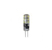 Λάμπα Led Eurolamp SMD G4 2,5W σιλικόνης 12V AC/DC 147-84624 •Ψυχρό Λευκό – 6500Κ