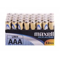 Μπαταρία Αλκαλική Maxell LR03 size AAΑ 1.5 V Τεμ. 32